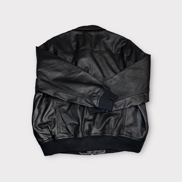Madewell Leather Bomber Jacket - Picture 7 of 7